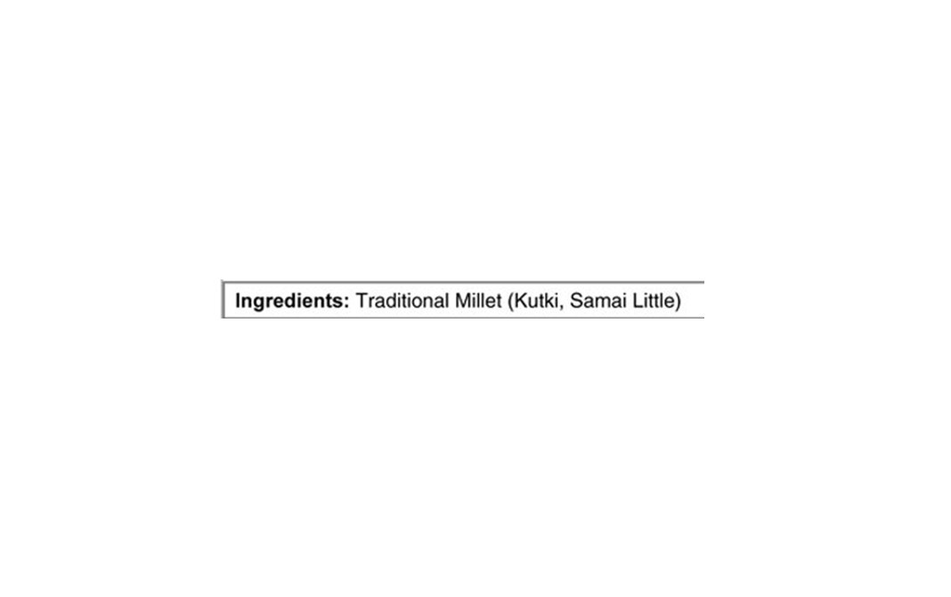 Ekgaon Traditional Millet (Kutki, Samai Little)    Pack  1 kilogram